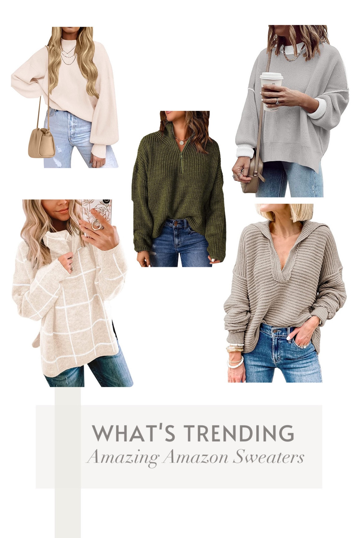 Amazing Amazon Sweaters!! 

#LTKunder50 #LTKSeasonal #LTKstyletip