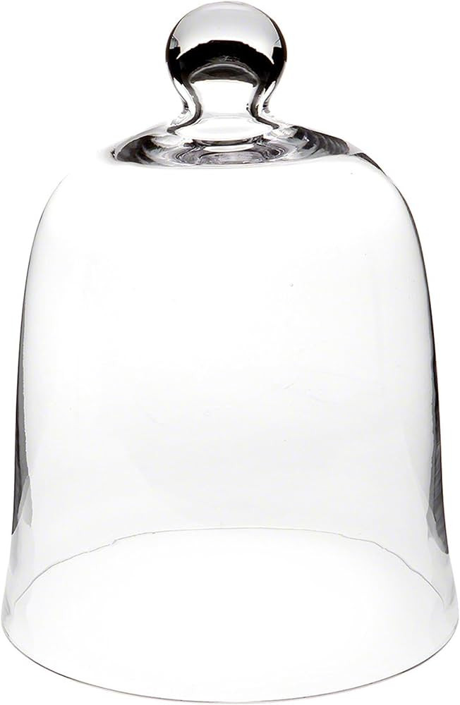 Plymor 8.5" x 11" Bell Jar Glass Display Dome Cloche (Interior Size 8.25" x 9.5") | Amazon (US)