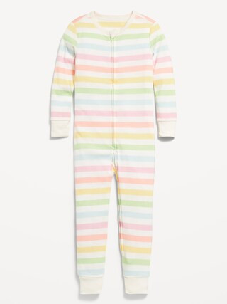 Unisex Snug-Fit 2-Way-Zip Pajama One-Piece for Toddler &amp; Baby | Old Navy | Old Navy (US)
