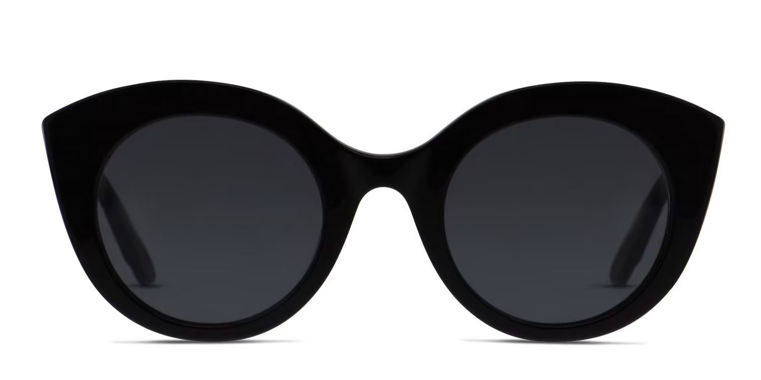Amelia E. Spellbound Shiny Black Prescription Sunglasses | GlassesUSA
