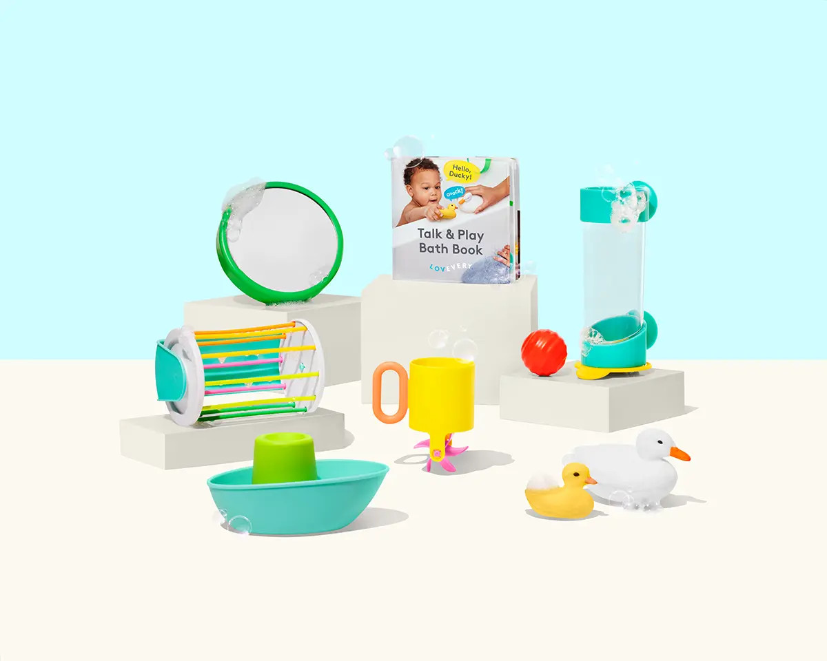 Best Bath Toys for Toddlers | The Bath Set | Lovevery | LOVEVERY