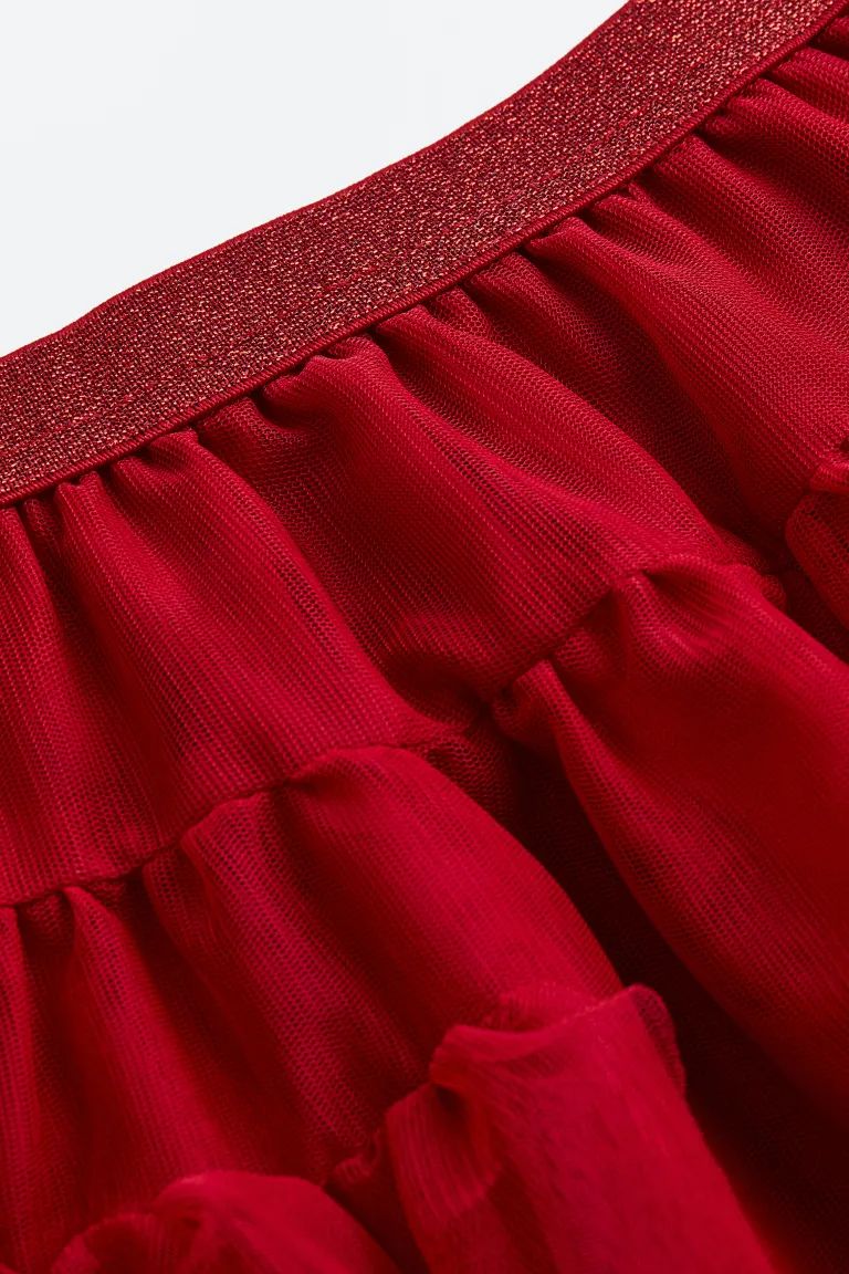 Flounced Tulle Skirt | H&M (US)