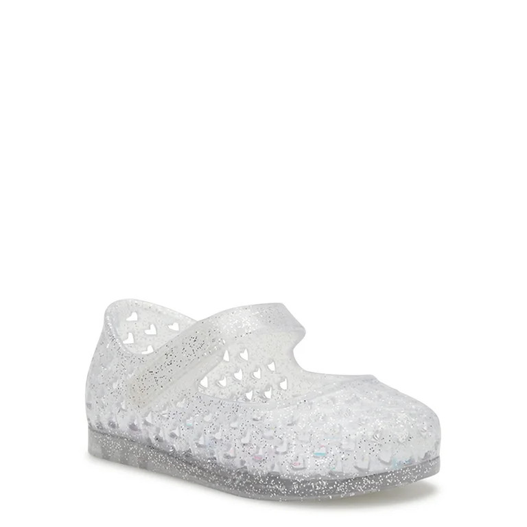 Wonder Nation Baby Girls Mary Jane Jelly Shoes, Sizes 2-6 - Walmart.com | Walmart (US)