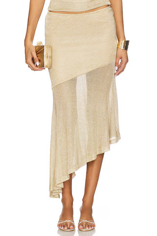 Elaine Flounce Midi Skirt
                    
                    Runaway The Label | Revolve Clothing (Global)