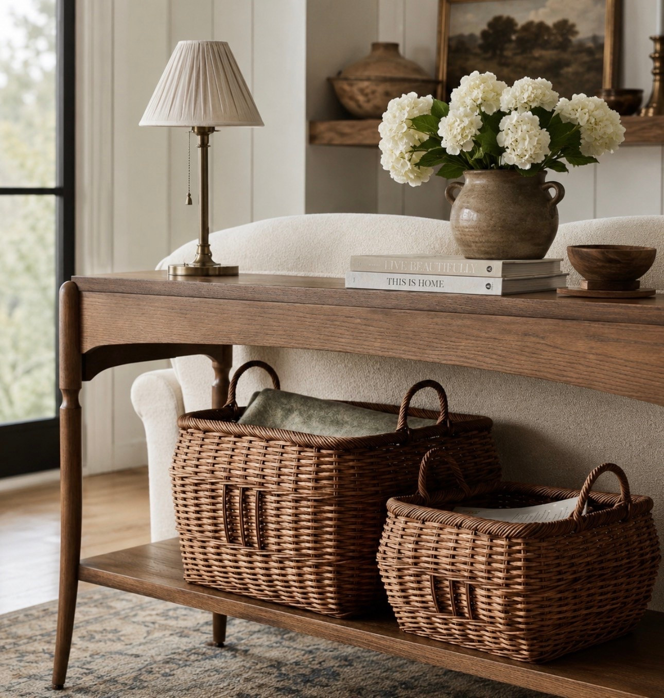 The large basket is back in stock!!

#LTKSaleAlert #LTKHome #LTKSeasonal