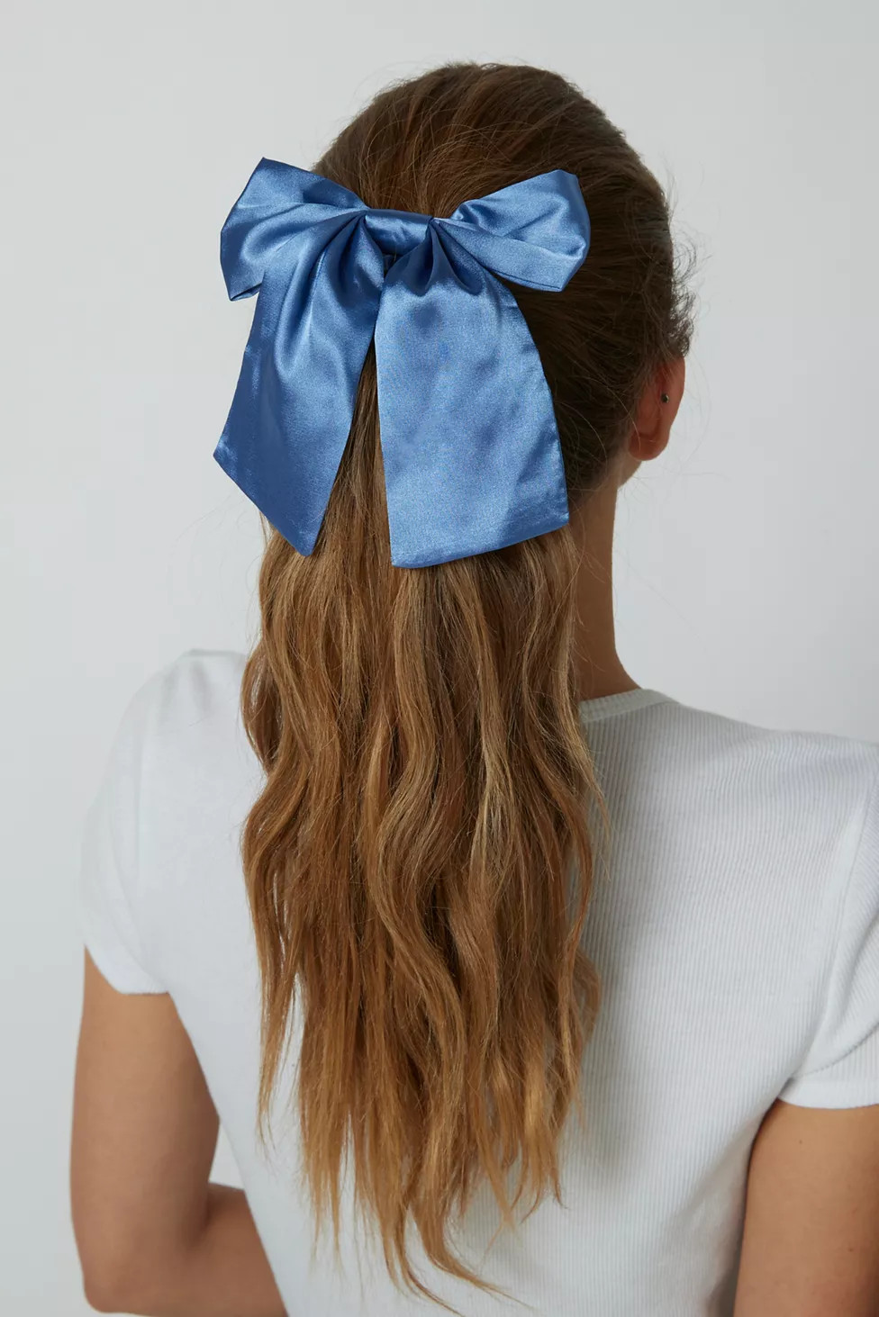 Satin Bow Scrunchie | Urban Outfitters (US and RoW)