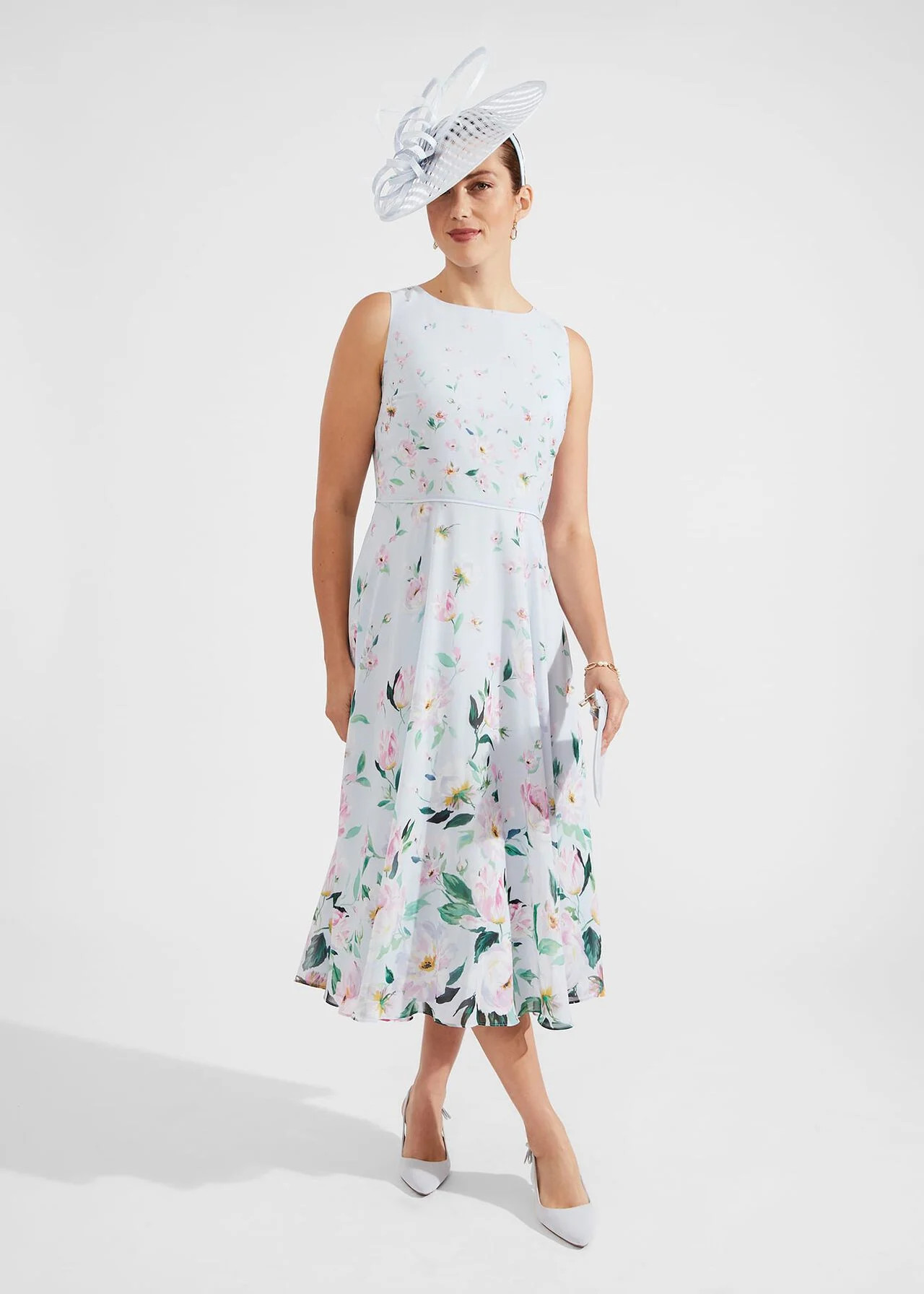 Carly Floral Midi Dress | Hobbs UK | | Hobbs