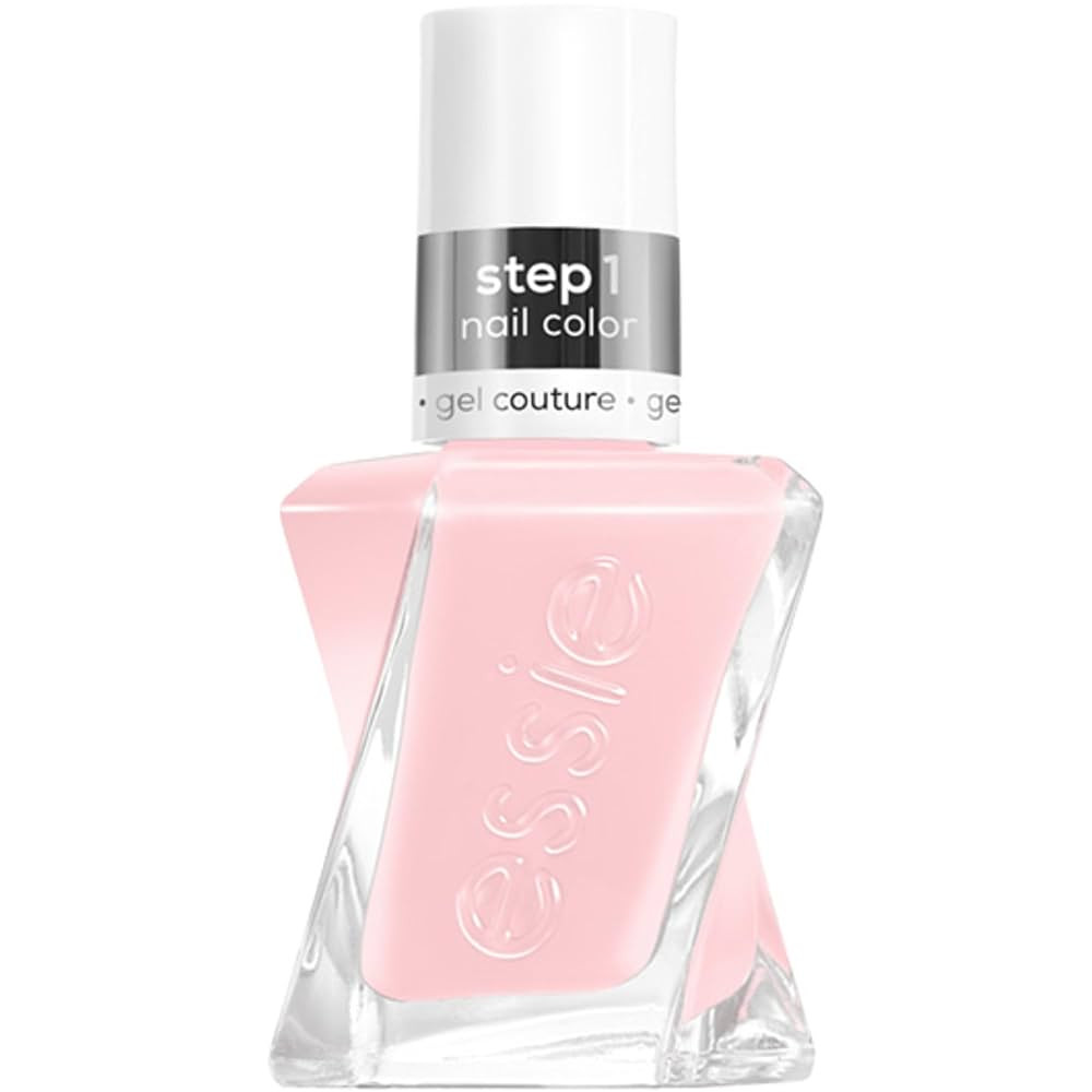 Essie Gel Couture Long-Lasting Nail Polish, 8-Free Vegan, Sheer Pink, Sheer Fantasy, 0.46 fl oz | Amazon (US)