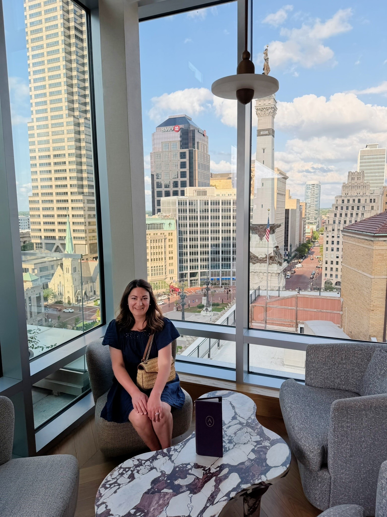 City views, comfy shoes, and a navy dress you’ll wear on repeat. 🤍

#LTKootd #LTKSaleAlert #LTKSeasonal