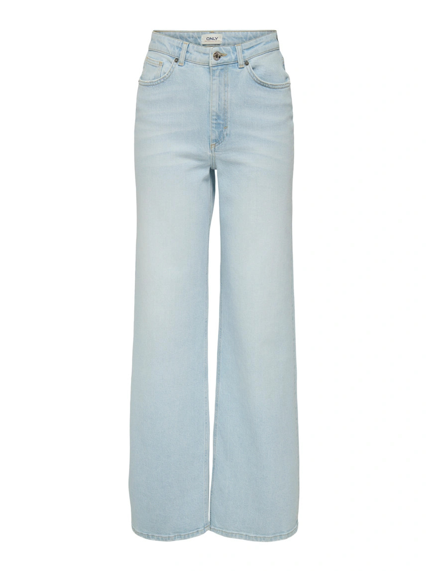 ONLJUICY Hohe Taille Weiter Beinschnitt Jeans | ONLY® | Only.com