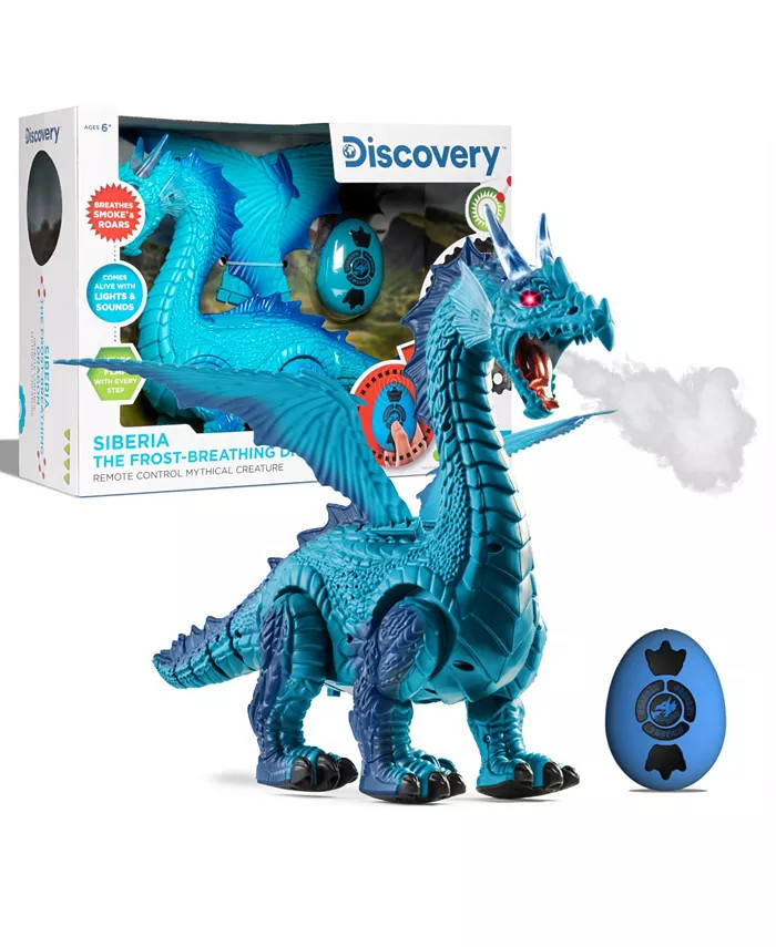 Remote Infrared Control Breathing Dragon with Smoke | Macy's