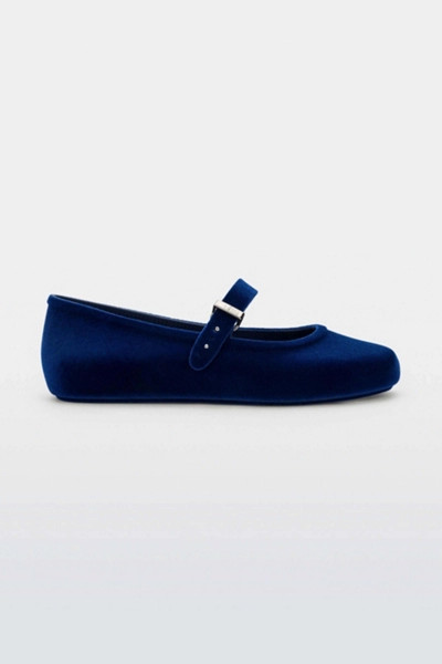 Melissa Soft Velvet II Ballerina Flat | Urban Outfitters (US and RoW)