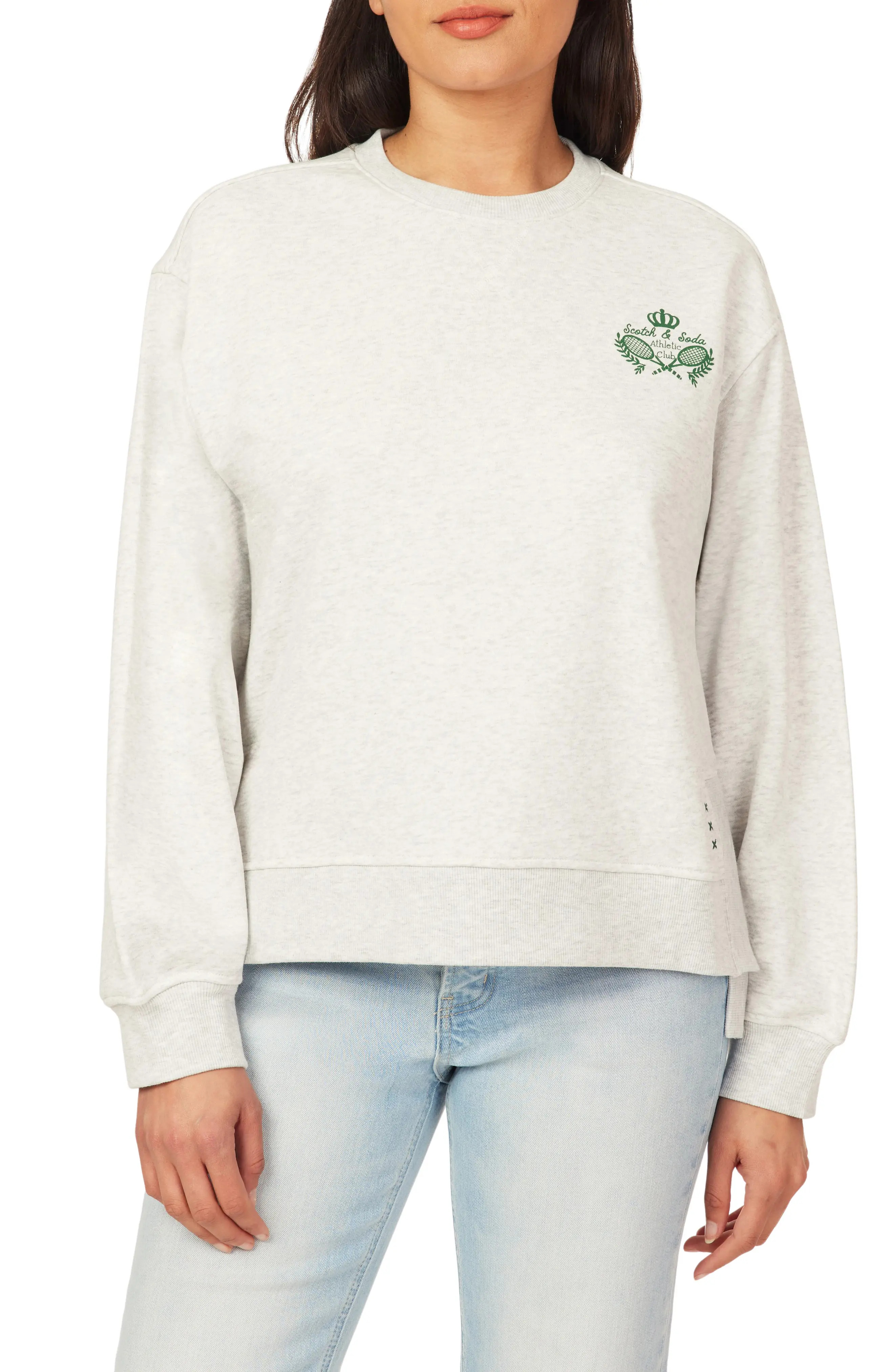 Scotch & Soda Oversize Side Vent Sweatshirt (Women) | Nordstromrack | Nordstrom Rack