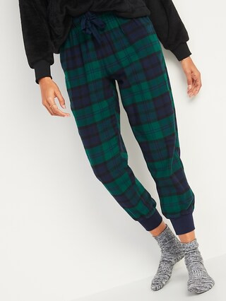 Patterned Flannel Jogger Pajama Pants for Women | Old Navy (US)