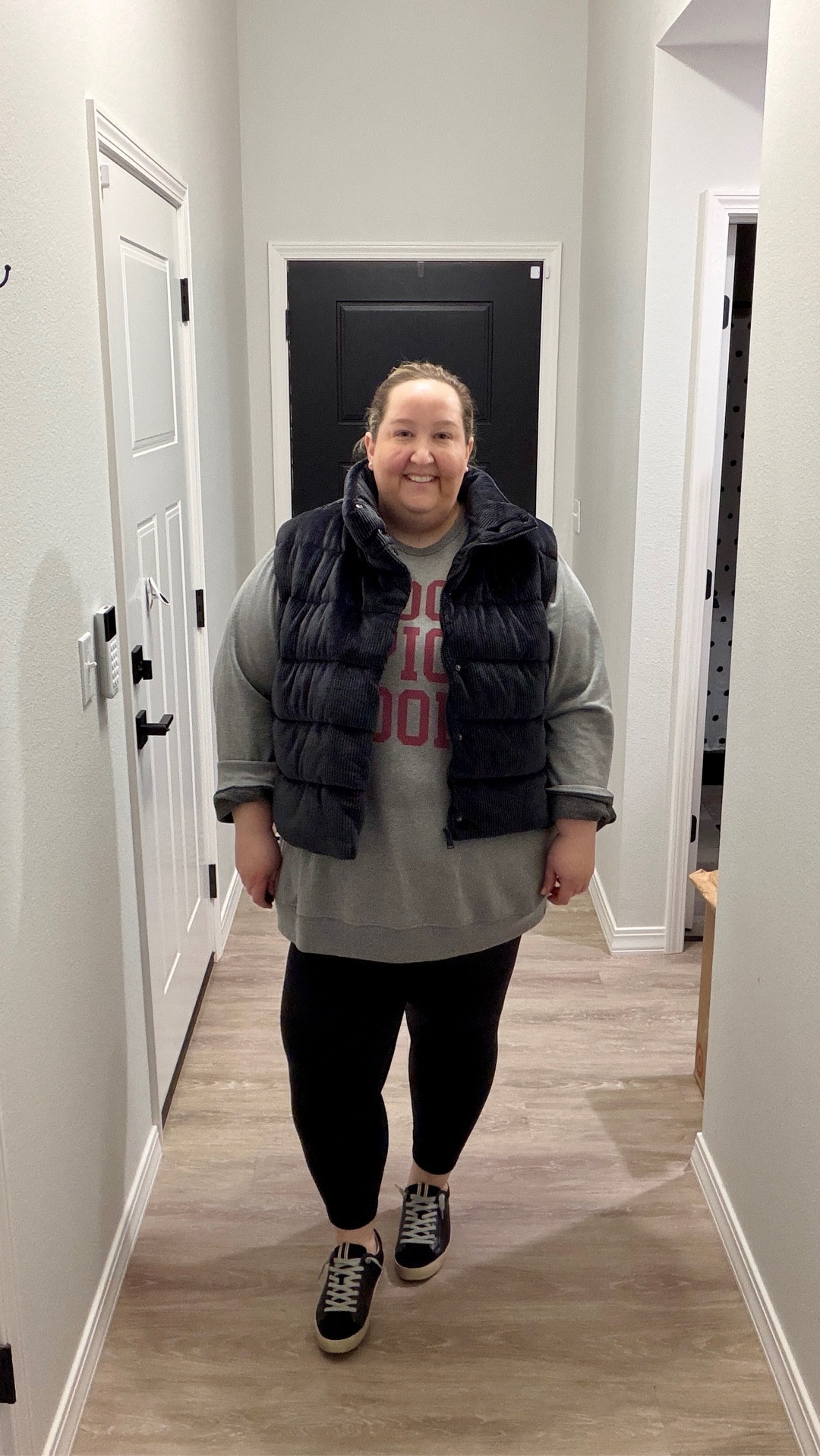 Winter is back for a couple of days! And my cozy vest is on clearance for $11. You won’t believe the quality! 

Also did you hear?! The Arkansas Razorbacks are SEC tourney champions!

#rebekahelizstyle 

#LTKSaleAlert #LTKootd #LTKPlusSize