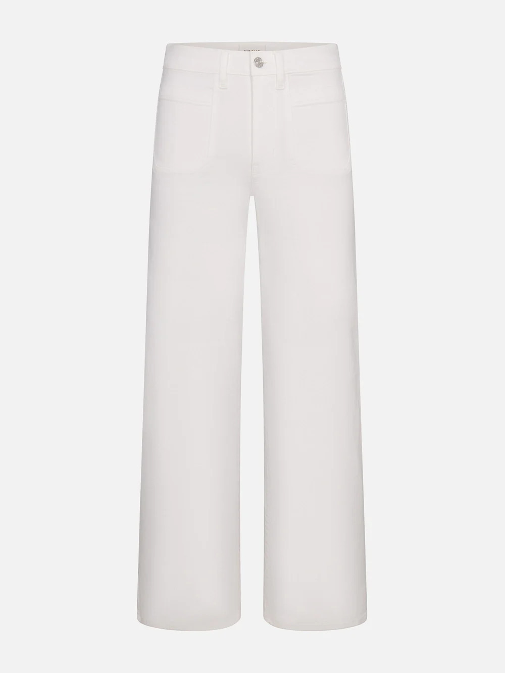 LE SLIM PALAZZO MODERNIST POCK WHITE | Frame Denim