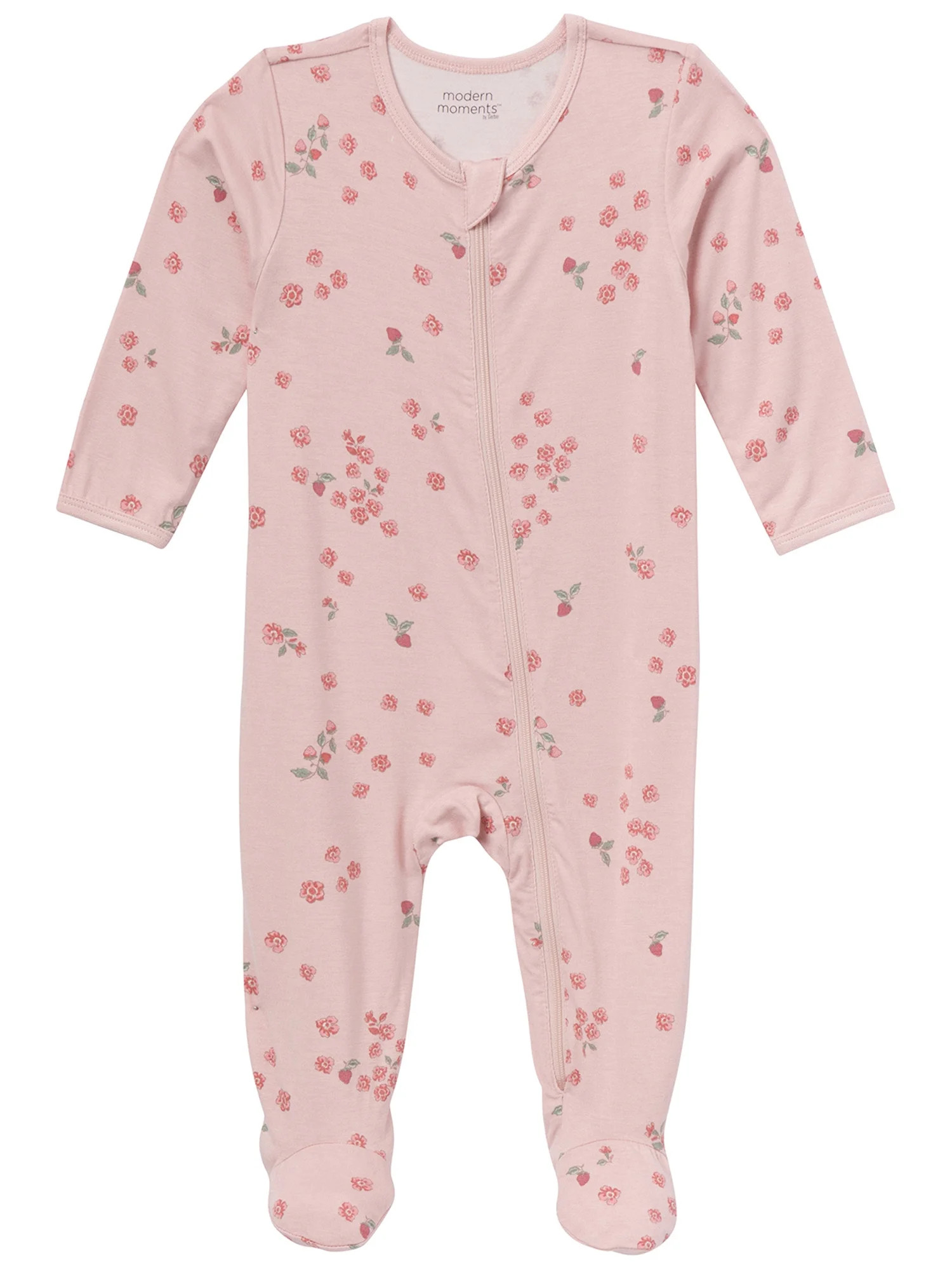 Modern Moments by Gerber Baby Neutral Sleep N´Play With Mitten Cuff, Sizes Newborn - 12 Months | Walmart (US)