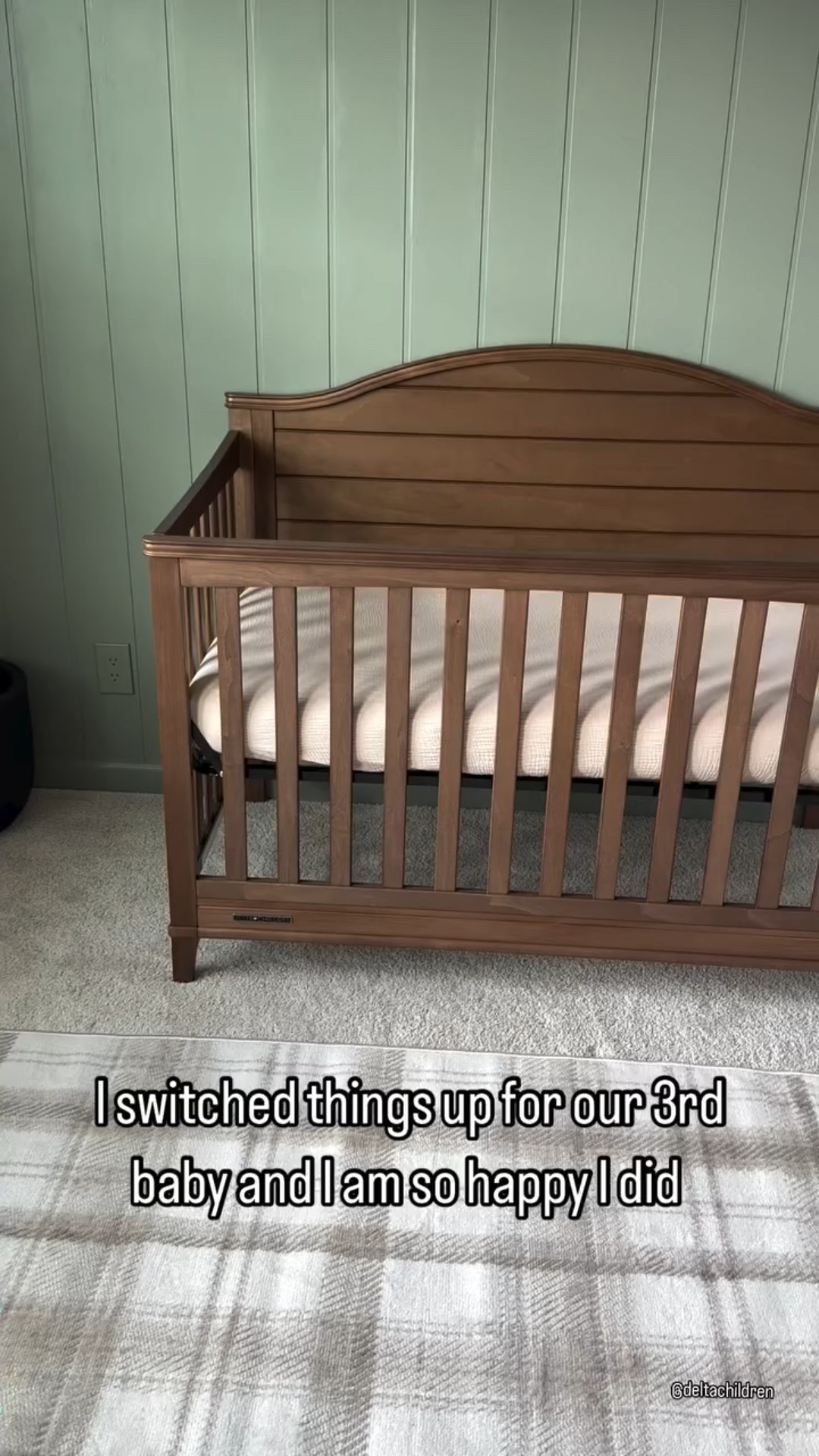 For our first two babies, we used a @deltachildren crib, and the quality was amazing—so we chose with them again, but switched it up this time! 

This phoebe crib is not only gorgeous, but it’s also convertible all the way to a full-size bed—so it grows with baby! My husband said it was super easy to assemble, and I love how sturdy and well-made it is. 

Another reason we chose Delta again?  Many of their cribs are Greenguard Gold Certified. Which is 100% a must for my family. This means they’ve been tested for over 10,000 chemicals and meet strict emission standards for cleaner indoor air. Since babies spend so much time sleeping, a low-tox environment is so important! 

Now, all we need is baby boy to arrive so we can tuck him into his new bed! 

You can check out the blog on our website for the link to this crib and many other healthy baby necessities!

#BabyNumberThree #MomLife #NonToxicNursery #HealthyHome #ThirdTimeMom #PregnancyJourney #MamaToBe #BabyBoy #CribToBigKidBed #ConvertibleCrib #DeltaChildren #NewbornMustHaves #NurseryInspo #GreenguardGold #SustainableLiving #HealthyBaby #MinimalistMama #PregnancyBlogger #LowToxLife #BabyEssentials #NonToxicMom #PregnancyGlow #BumpStyle #BabyOnTheWay #OrganicNursery #CleanLiving #PregnantAndProud #HolisticMama #MomOfBoys #expectingmom

#LTKHome #LTKBaby