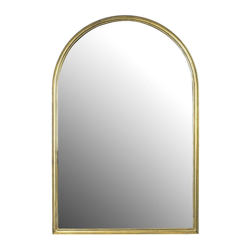 Arched Metal Wall Mirror Gold - 3R Studios | Target