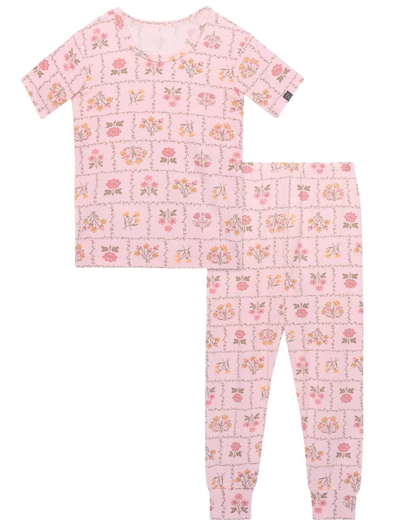 Modern Moments by Gerber Toddler Neutral Super Soft Pajama Set, 2-Piece, Sizes 12 Months-5T | Walmart (US)