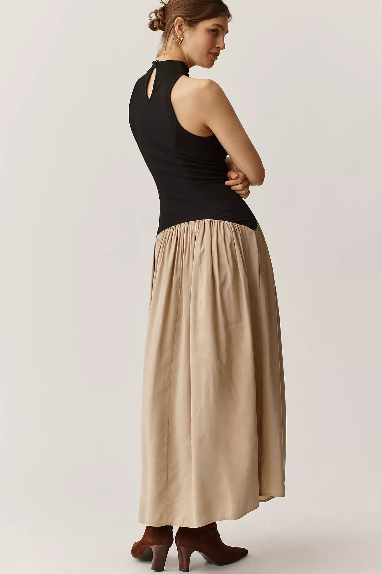 The Mariana Drop-Waist Maxi Dress by Maeve | Anthropologie (US)