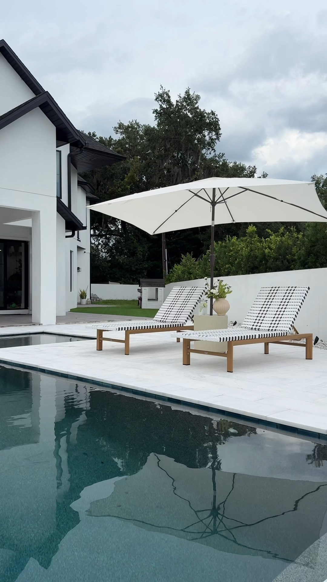 Pool lounge chair🤎

#LTKHome