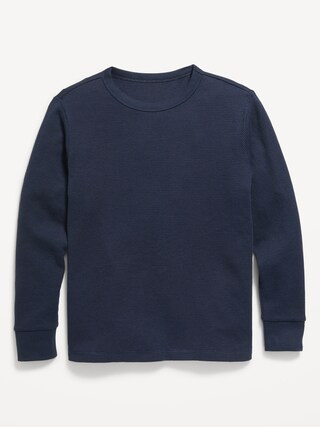 Long-Sleeve Thermal-Knit T-Shirt for Boys | Old Navy | Old Navy (US)