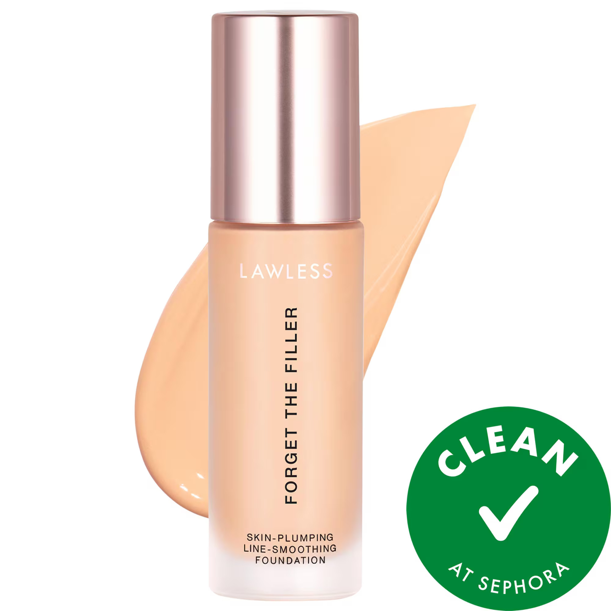 LAWLESS Forget The Filler Skin-Plumping Line-Smoothing Foundation 5L 1 oz / 30 ml | Sephora (US)