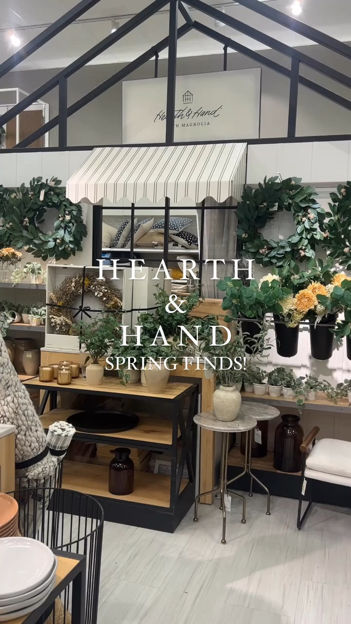 New hearth and hand spring finds! Antique/vintage inspired vases, bookshelf decor, brass box. Target style. Neutral home. Transitional. Vintage modern.

#LTKHome