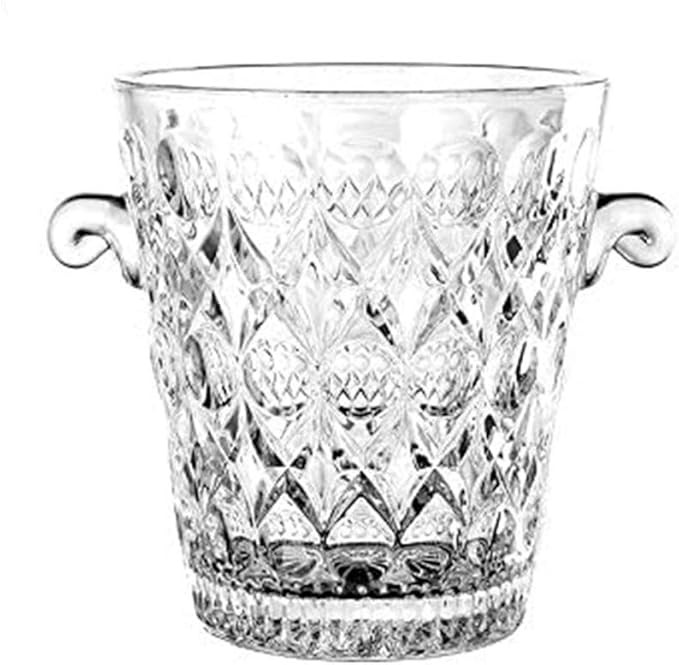 Glass Ice Bucket Champagne/Wine Bucket Wine Cooler | Amazon (US)