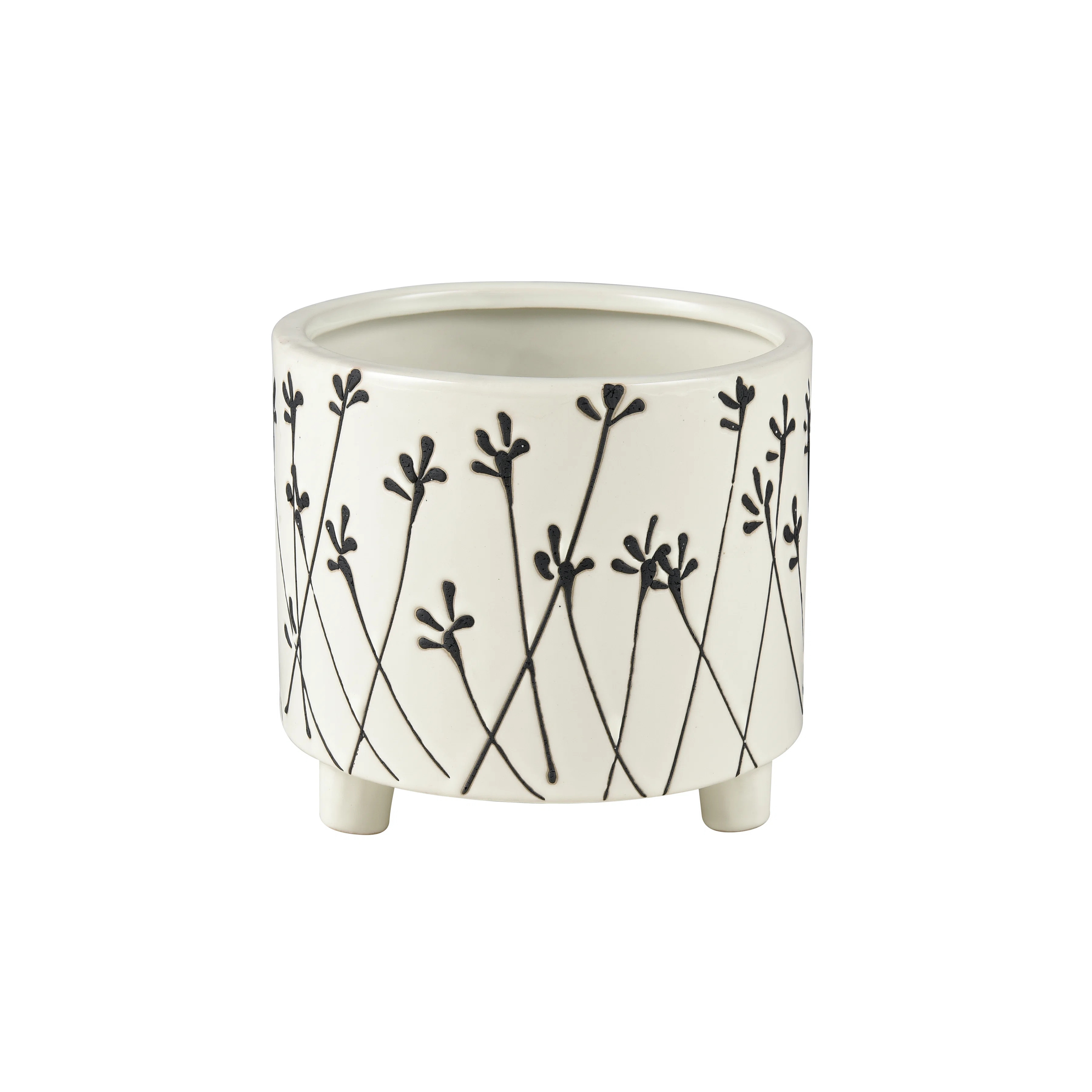 Dakota Fields Cae 2-Piece Earthenware Pot Planter Set | Wayfair | Wayfair North America
