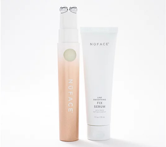 NuFACE The FIX Line Smoothing Device w/ FIX Serum | QVC