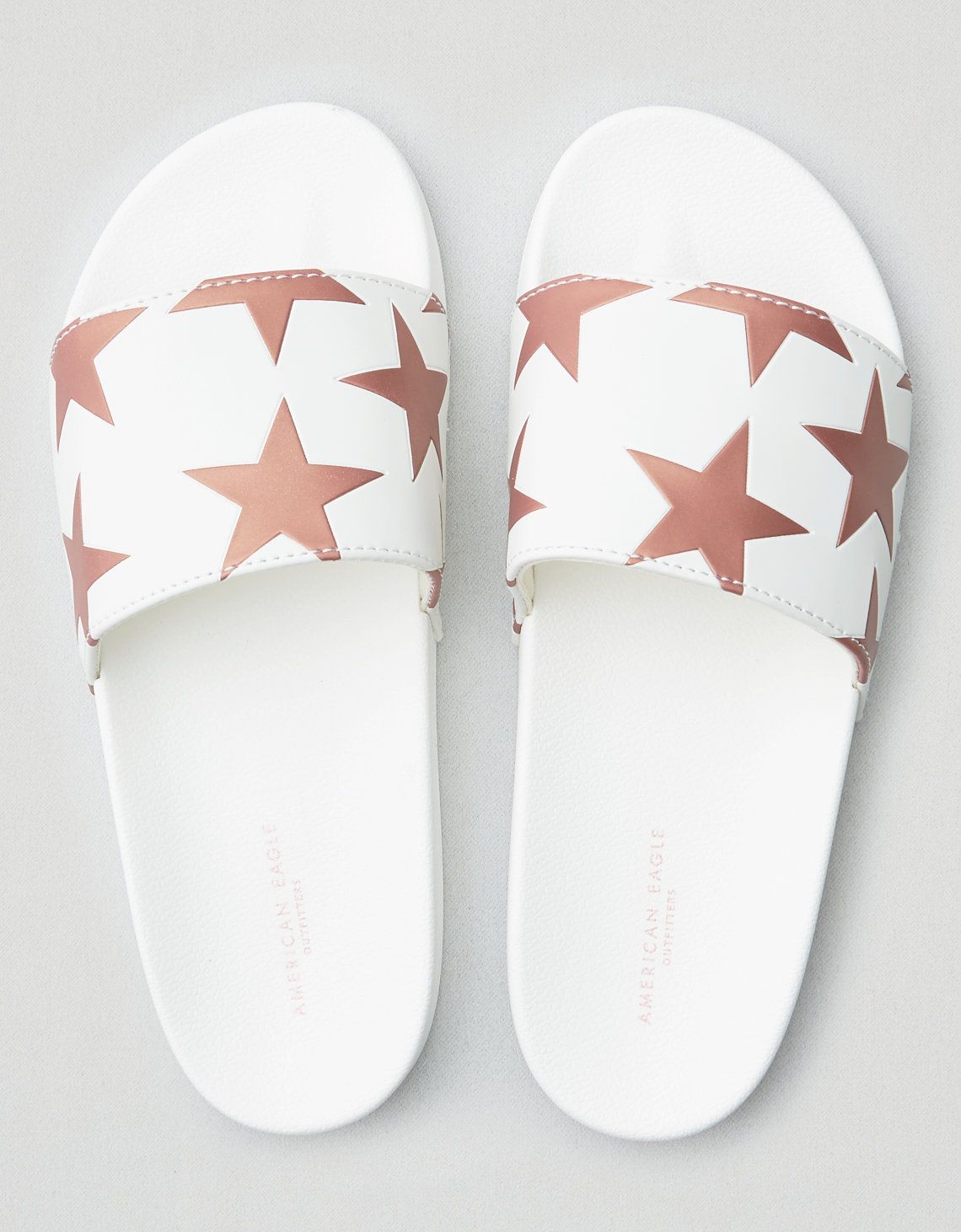 AEO Embossed Star Pool Slide Sandal | American Eagle Outfitters (US & CA)