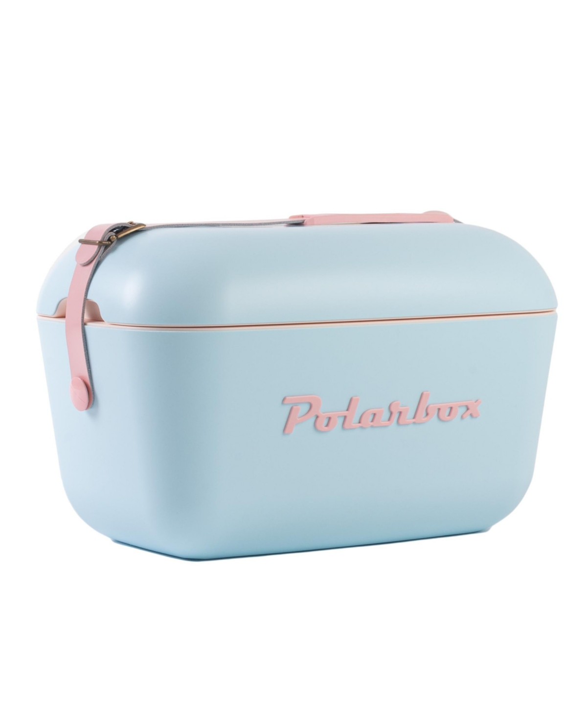 Polarbox Pop Retro 13 Quart Portable Cooler - Sky Blue- Pink | Macy's