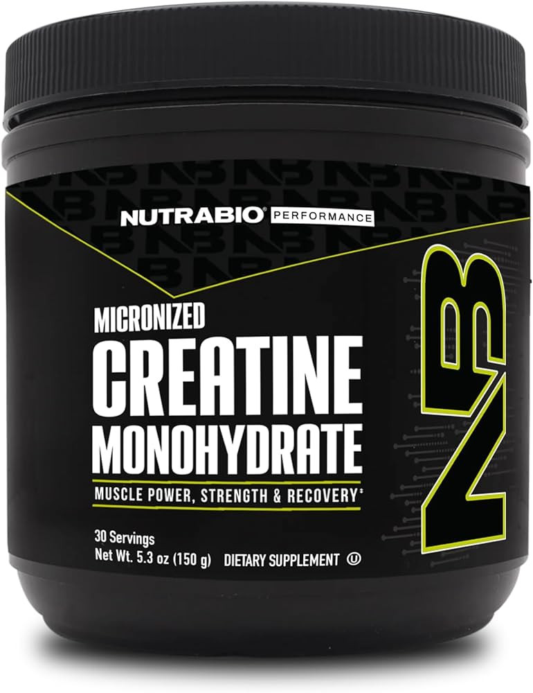 NutraBio Creatine Monohydrate Supplement, Unflavored, (150 g) - Supports Muscle Energy, Recovery,... | Amazon (US)