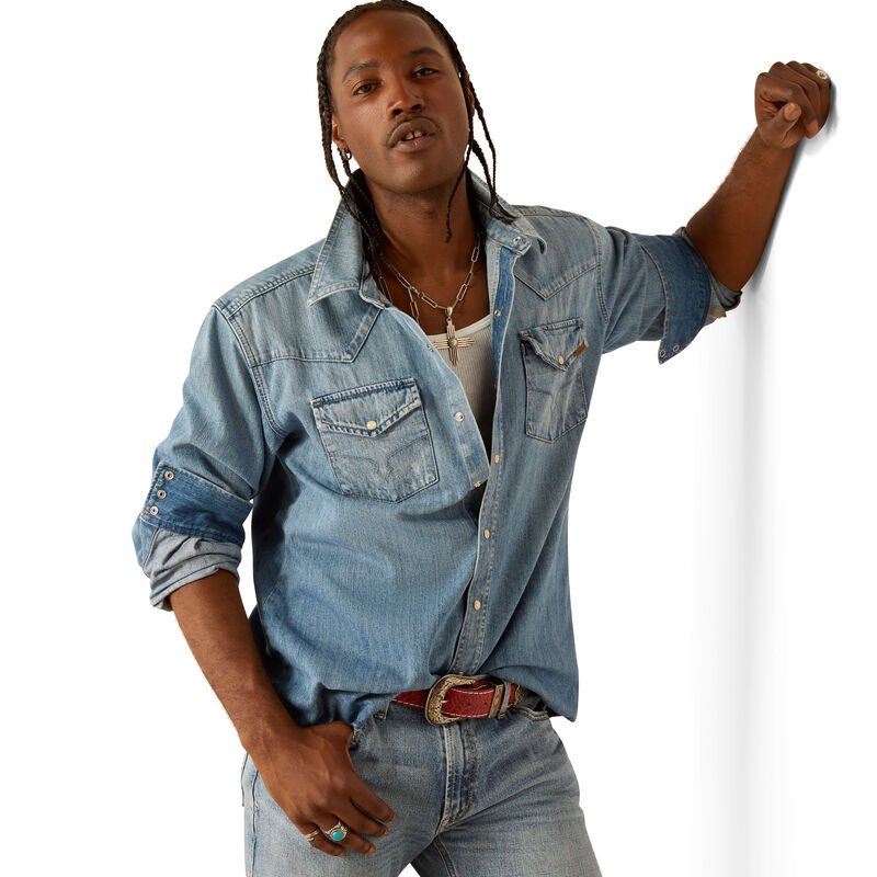 Everybody's Yellowstone Weekly Denim Shirt | Ariat (US)