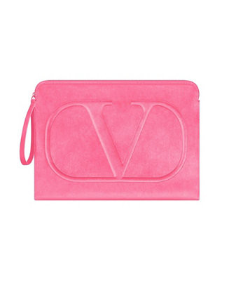 Free Valentino Pink Laptop Case with any $180 Born in Roma Donna Fragrance Purchase | Macy's
