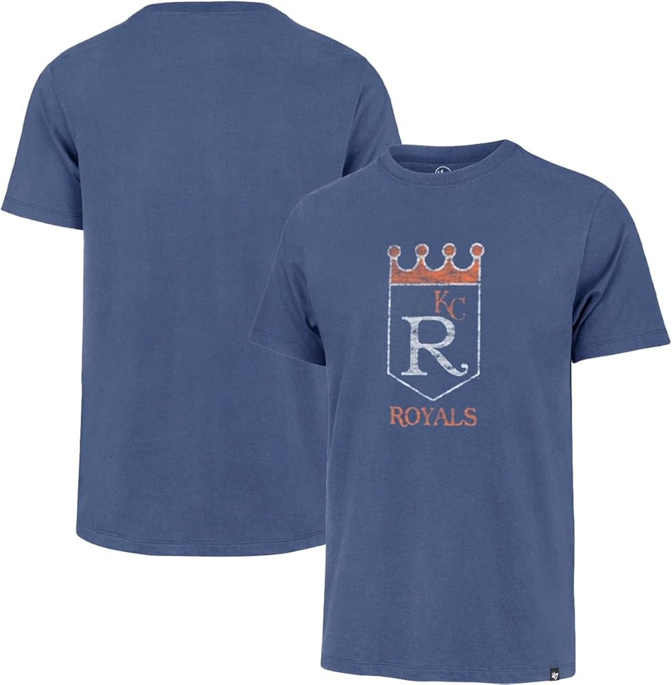 47 Brand MLB Men's Vintage Franklin Cooperstown Team Color Primary Logo Short Sleeve Baseball T-S... | Amazon (US)