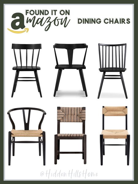 Amazon dining chairs, home decor from amazon, dining room decor, dining furniture, affordable dining chairs #amazon #diningroom #homedecor

#LTKsalealert #LTKhome