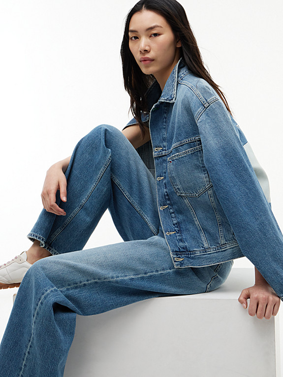 Claire High Rise Wide Pocket Jeans | Denim | Tommy Hilfiger | Tommy Hilfiger UK