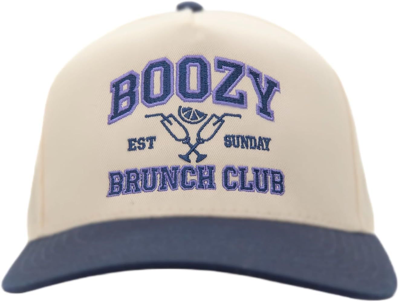 Amazon.com: Visibly Toxic Boozy Brunch Club Hat, Funny Hat, Party Hat, Bachelorette Party, Funny ... | Amazon (US)