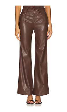 CAMI NYC Zenobia Faux Leather Pant in Java from Revolve.com | Revolve Clothing (Global)