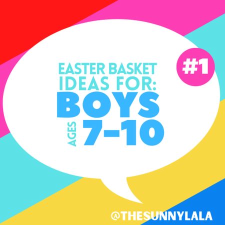 The Sunny La La Easter Basket Suggestions for: Boys, Ages 7-10 🩵

Part of a series of recs from my gifting small business, in which Easter is among the most special and celebrated of seasons!

#LTKfamily #LTKSeasonal #LTKkids