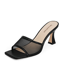 Modatope Womens Heeled Sandals Open Square Toe Heels for Women | Amazon (US)