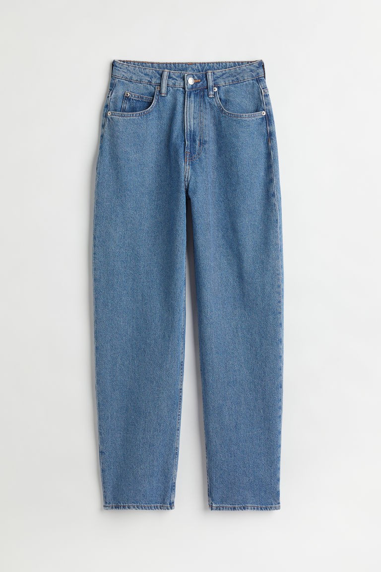 H & M - 90s Baggy Ultra High Waist Jeans - Blue | H&M (US + CA)