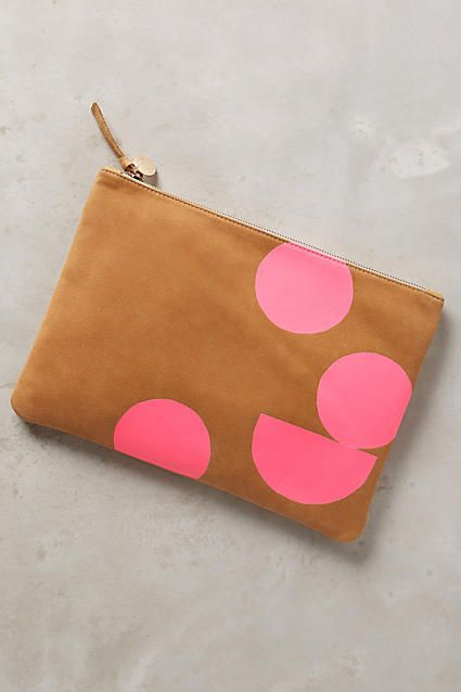 Clare V Paint Dot Pouch | Anthropologie (US)