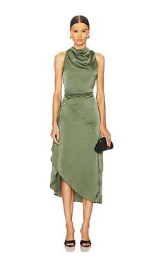 HEARTLOOM Laurel Dress in Forest from Revolve.com | Revolve Clothing (Global)