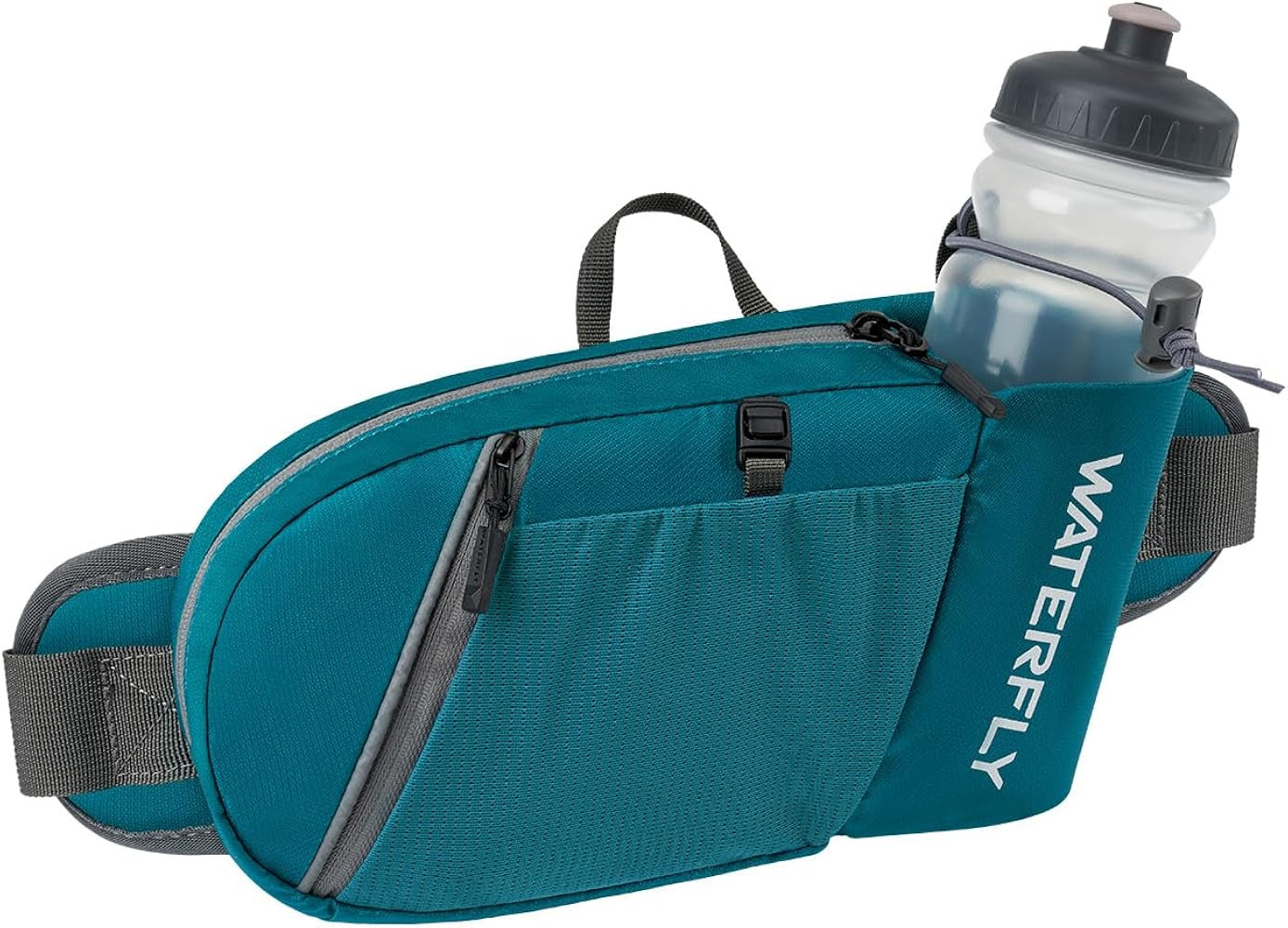 WATERFLY Fanny Pack Waist Bag: Hiking Water Bottle Holder with Strap Waist Pack for Women Men Hyd... | Amazon (US)