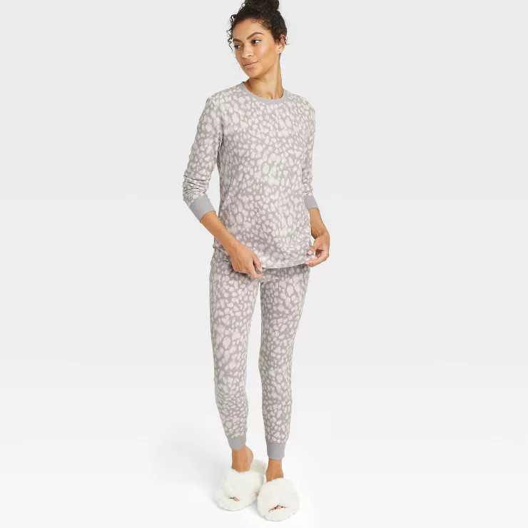 Women's Thermal Pajama Set - Stars Above™ | Target
