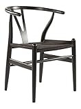 Stilnovo The Wishbone Chair with Black Strings, Black | Amazon (US)